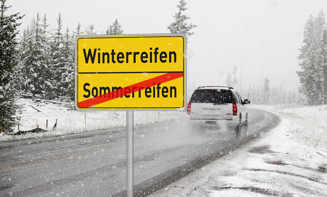 Les pneus neige en Allemagne  quelques règles